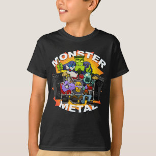 Der T - Shirt des Monster-Metallkindes