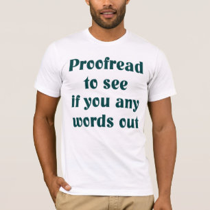 Der T - Shirt des Verfassers