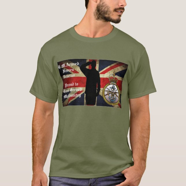 Der T - Shirt des Veterans (Vorderseite)