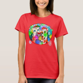 Der T - Shirt des Weihnachtskatzen-Liebhabers