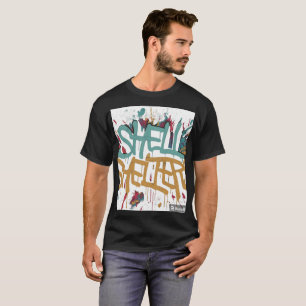 **Der T - Shirt-Entwurf enthält den Satz "Muschel  T-Shirt