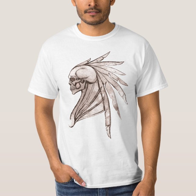 Der T - Shirt Fantasie-Stammes- Flügel-der (Vorderseite)