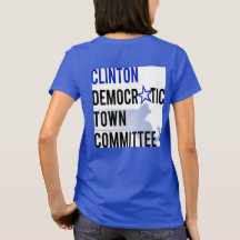Der T - Shirt Frauen Clintons DTC - Wahl 2