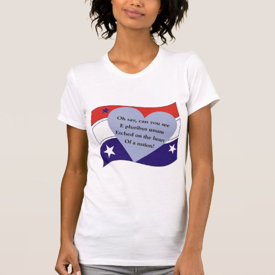 Der T - Shirt Frauen E Pluribus Unum