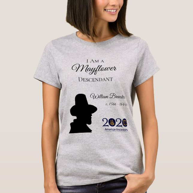 Der T - Shirt Frauen Williams Brewster Mayflower (Vorderseite)