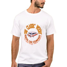 Der T - Shirt für die Logos der Firma Classic Wood
