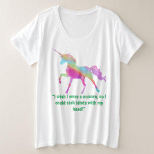 Der T - Shirt für Frauen mit Plus-Größe