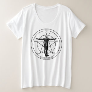 Der T - Shirt für Frauen mit Plus-Größe