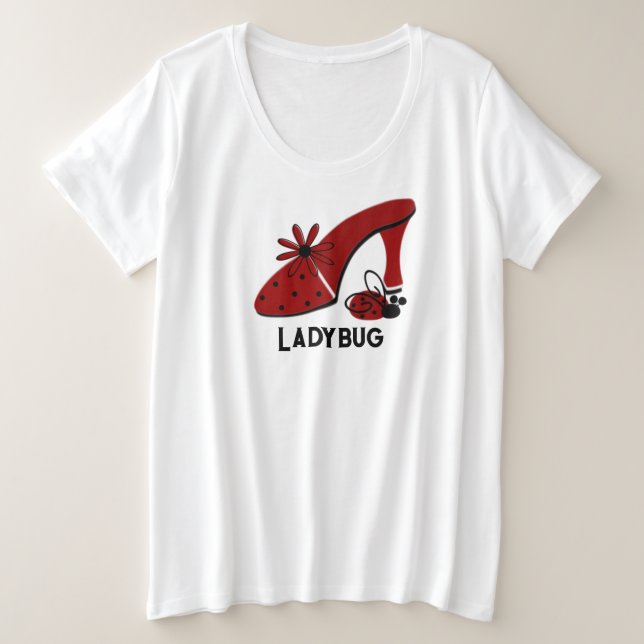 Der T - Shirt für Frauen mit Plus-Größe (Design vorne)