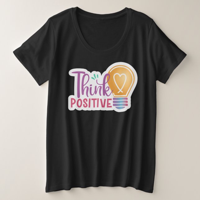 Der T - Shirt für Frauen mit Plus-Größe (Design vorne)