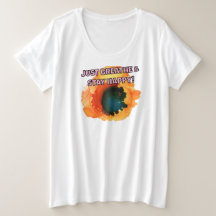 Der T - Shirt für Frauen mit Plus-Größe