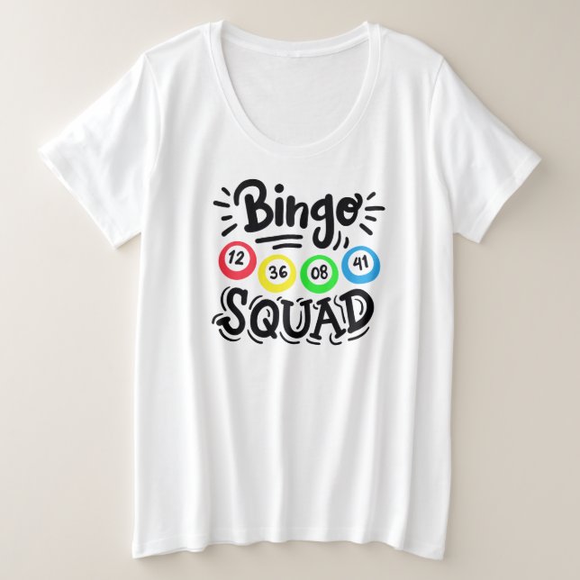 Der T - Shirt für Frauen mit Plus-Größe (Design vorne)