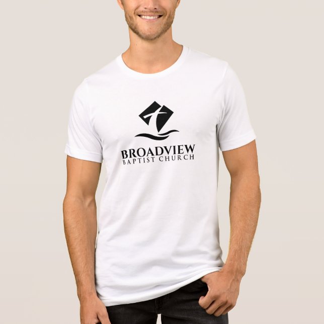 Der T - Shirt für Männer in der Breitenansicht - g (Vorderseite)