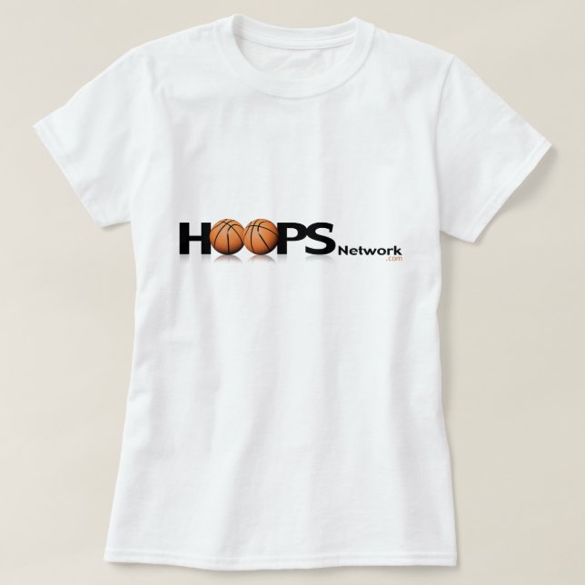 der T - Shirt HoopsNetwork.com-Frauen (Design vorne)