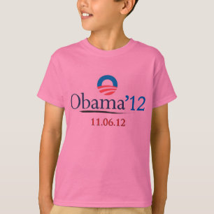 Der T - Shirt klassisches Kindes Obama 2012