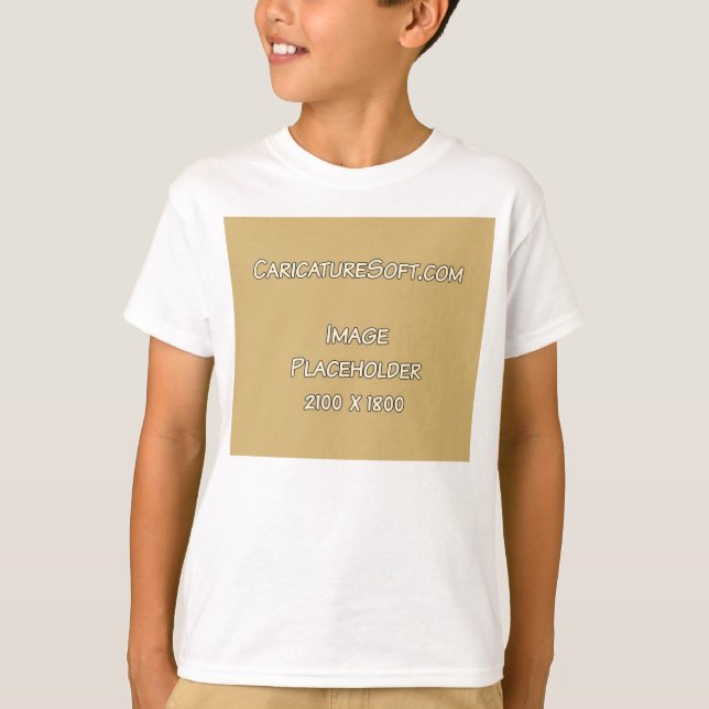 Der T - Shirt-Landschaftsorientierung des Kindes T-Shirt (Vorderseite)