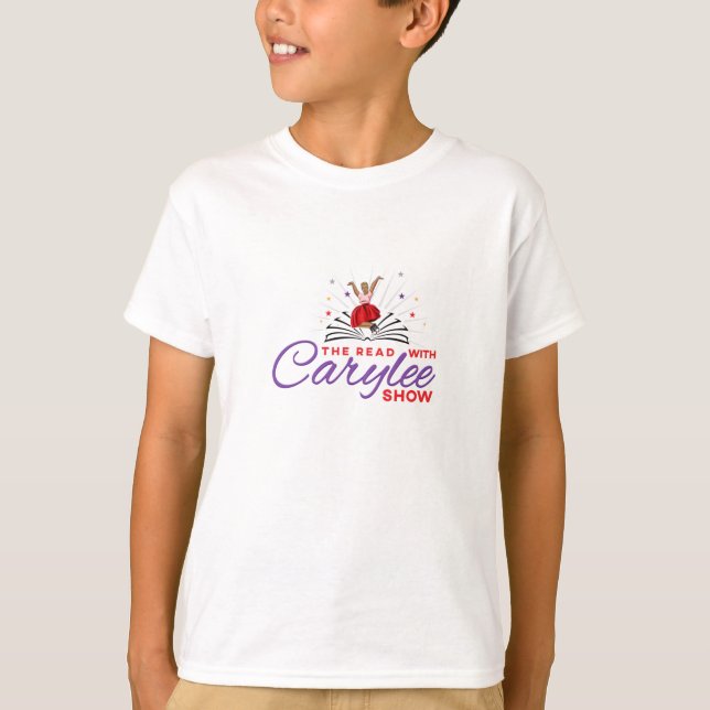 Der T - Shirt Lesen mit Carylee Show (Jungen) (Vorderseite)