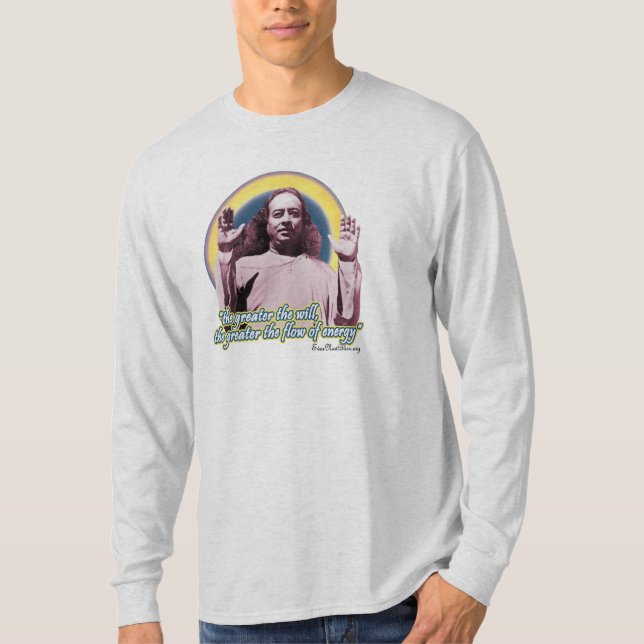 Der T - Shirt PY02 Yogananda Männer (Vorderseite)