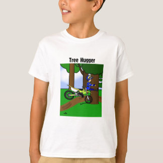 Der T - Shirt Schmutz-Fahrrad-Baum Hugger Kindes