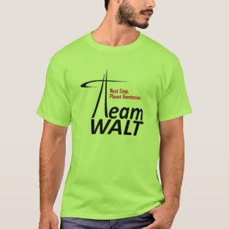 Der T - Shirt Sci FI-Team Walt Männer