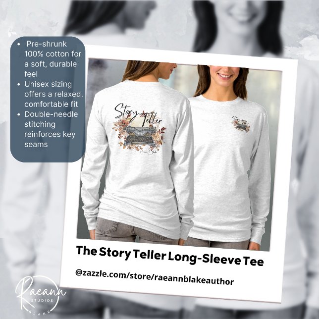 Der T - Shirt "Story Teller Front & Back Print" (Von Creator hochgeladen)