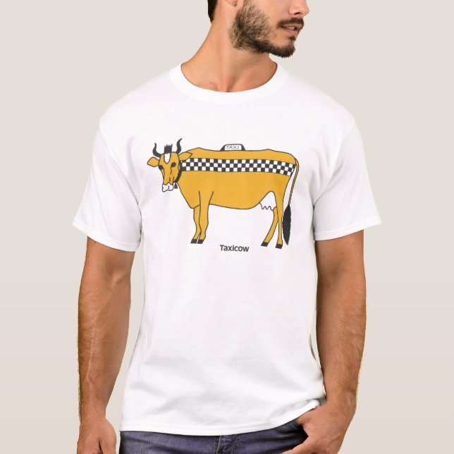 Der T - Shirt Taxicow Männer (Vorderseite)