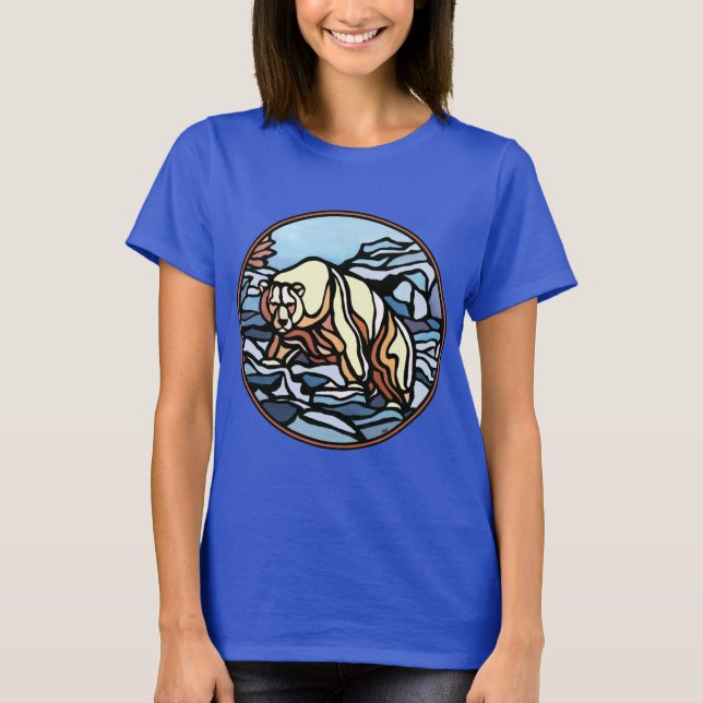 Der T - Shirt-Tier-Shirts der Stammes- T-Shirt (Vorderseite)