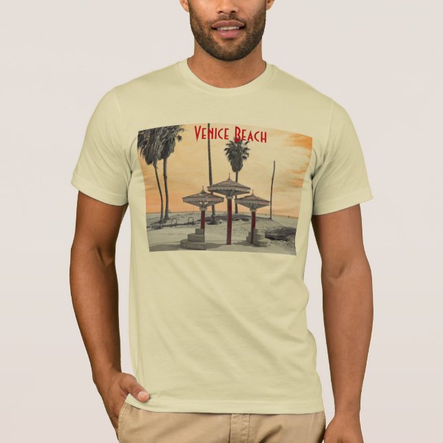Der T - Shirt Venedig-Strand ll Männer (Vorderseite)