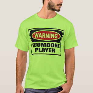 Der T - Shirt warnender TROMBONE-SPIELER Männer