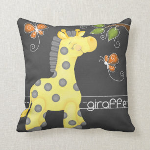 Der Tafel-Dschungel - Giraffen-Kissen Kissen