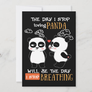 Der Tag, an dem ich aufhöre, Panda zu lieben, wird