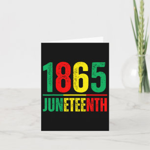 Der Tag der Emanzipation ist großartig mit der 186 Karte