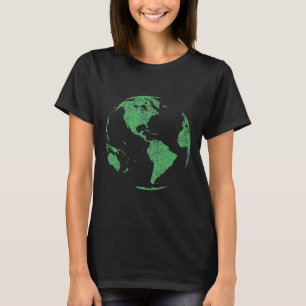 Der Tag der Erde Rette unsere globale Welt des Kli T-Shirt