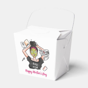 Der Tag der krassen Mama entspannt die Mutter Geschenkschachtel