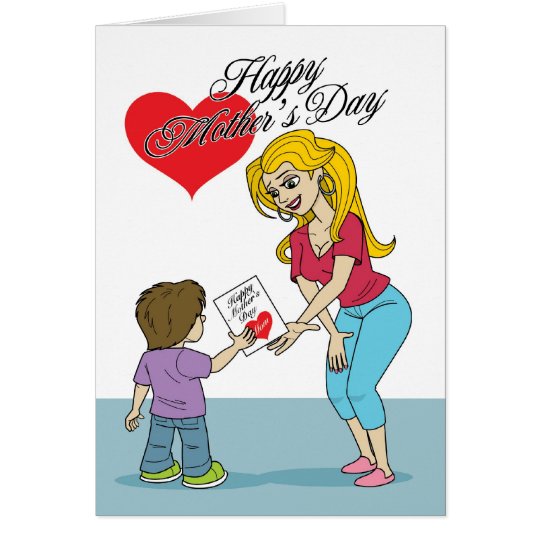 Der Tag der Mutter #156 Karte
