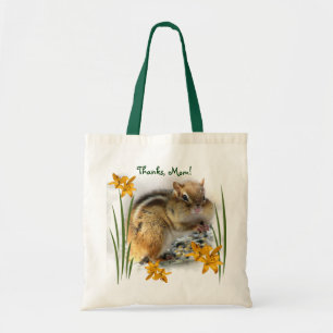 Der Tag der Mutter des Chipmunks Tragetasche