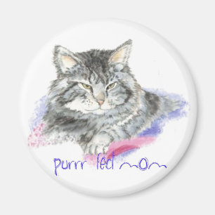 Der Tag der Mutter - Purrr-fect Mama - Katze Magnet