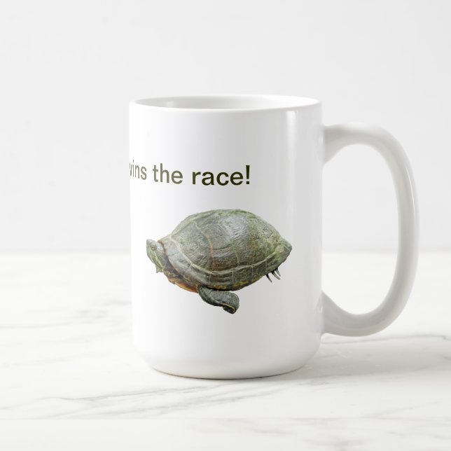 Der Tag der Schildkröte Kaffeetasse (Rechts)