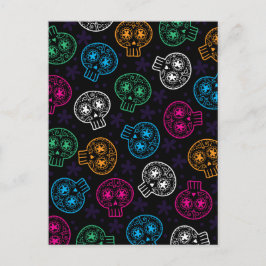 Der Tag der Toten Kalaverita Postkarte
