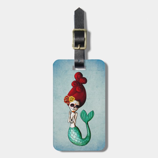 Der Tag der toten Meerjungfrau-Schönheit Gepäckanhänger (Vorderseite vertikal)