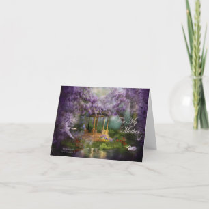 Der Tag der Wisteria See-Mutter ArtCard Karte