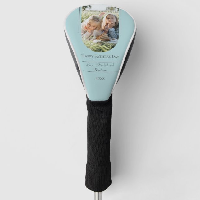 Der Tag des modernen Fotos | AQUAMARIN Golf Headcover (Vorderseite)