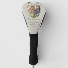Der Tag des modernen Fotos | Beige Golf Headcover