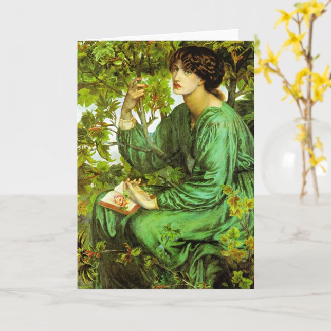 Der Tagtraum, Kunst, Karte (Gelbe Blume)