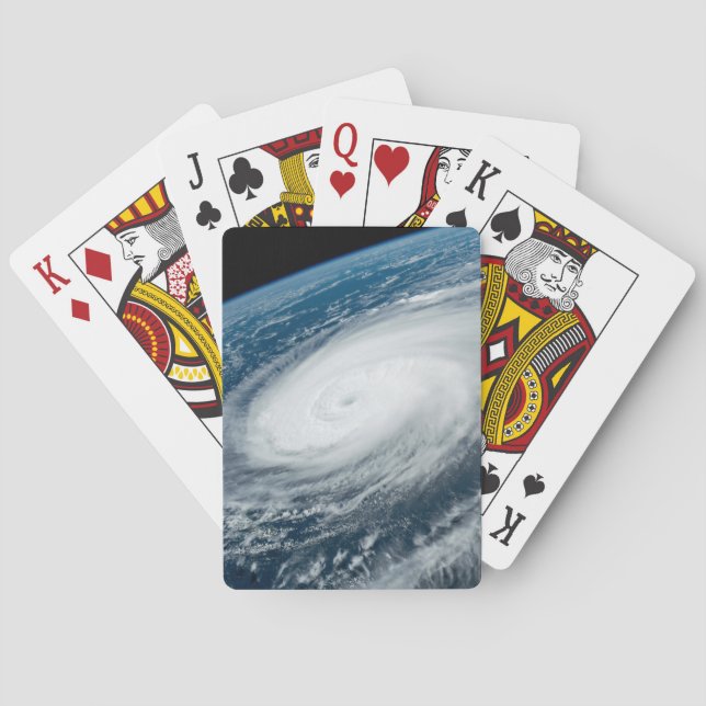 Der Taifun Hinnamnor. Spielkarten (Rückseite)