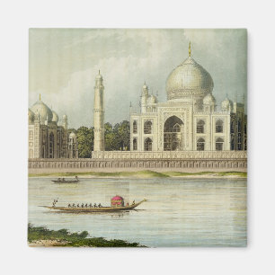 Der Taj Mahal, Grab des Kaisers Shah Jehan und Magnet
