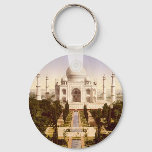 Der Taj Mahal in Agra Indien Schlüsselanhänger