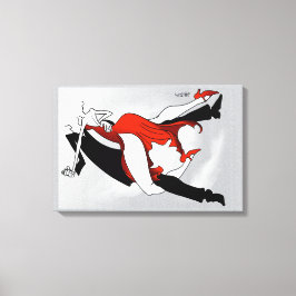 Der Tango Leinwanddruck