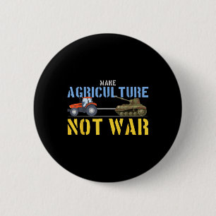 Der Tank der Zugmaschine macht Landwirtschaft nich Button