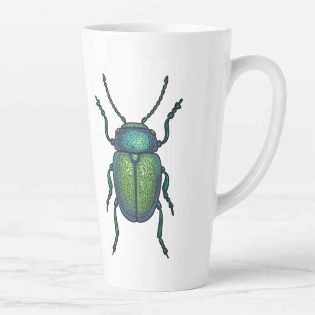 Der Tansienkäfer Milchtasse (Rechts)